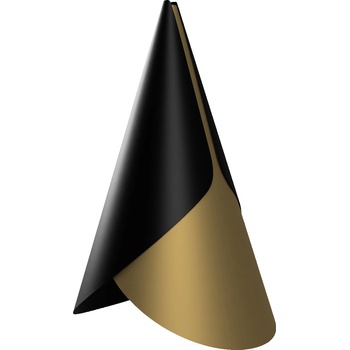 UMAGE Висяща лампа Cornet черно-златиста (2195)