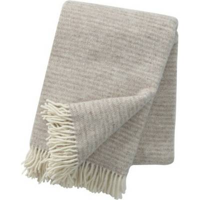 Klippan Vlněný pléd Ralph natural beige 130x200