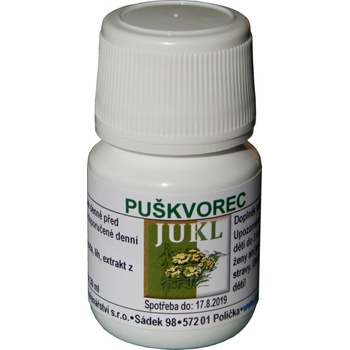 Jukl tinktura Puškvorec 30 ml