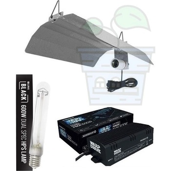 Image 1 of LUMii Комплект Осветление за растения LUMii Black 600W и Maxibright Warpdrive (24200)