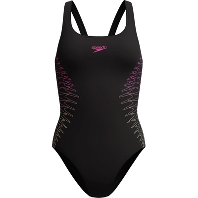 Speedo PLCMT Muscleback Černá