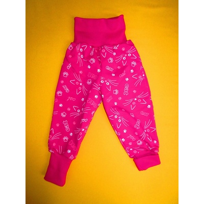 Arex ČR Rostoucí tepláčky s potiskem růžová