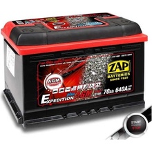 ZAP AGM 12V 70Ah 640A 57001