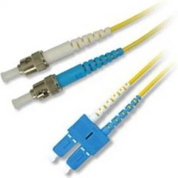 Conneu Оптична пач корда SC-UPC-ST-UPC, Duplex single mod 9-125 CNFJ, 2m (CNFJ-SCSTOS2DYE3mm-2)