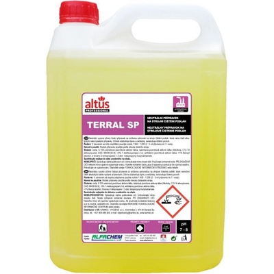 ALFACHEM ALTUS Professional TERRAL SP, neutrální přípravek pro strojní čištění, 5 l ALF-000111