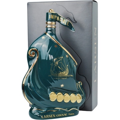 Larsen Invincible Ocean Green Keramická Fľaša 40% 0,7 l (kartón)