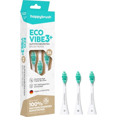 Happybrush ECO VIBE 3+ White 3 ks