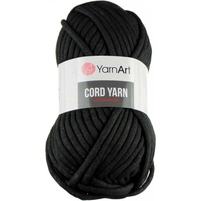 Cord Yarn 750/120 černá YarnArt