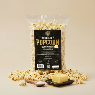 SnackAir Kotlíkový popcorn slaný máslový 1,7 l