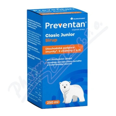 Preventan Clasic Junior Sirup 250 ml