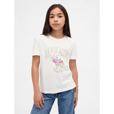 GAP Детска риза с логото на GAP GAP | Byal | Момичешки | S