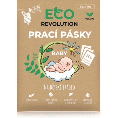 EcoRevolution prací pásky baby 32 ks