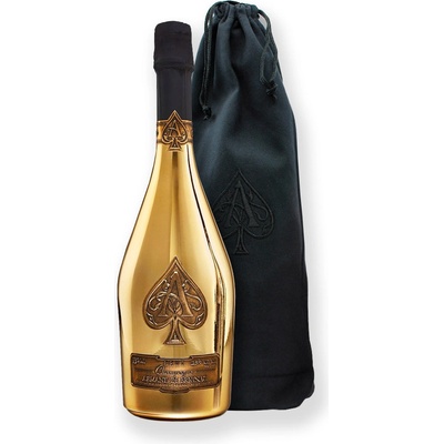 Armand de Brignac Gold Brut 12,5% 0,75 l (darčekové balenie plátené vrecúško)