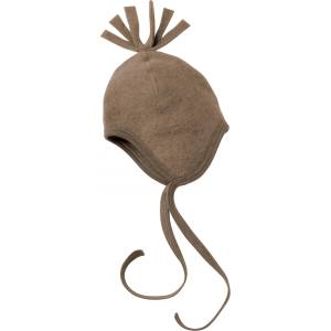 Engel Зимна шапка (beanie) Engel Baby Hat, Wool Fleece Beanie - Walnuss Melange - размер 86/92 (EU) (204-4079-1012)