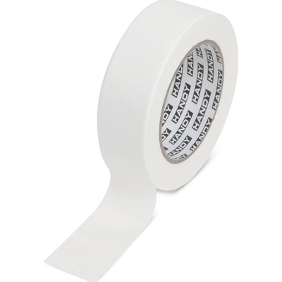 Handy Maskovacia páska s lepidlom na báze rozpúšťadla 50 m x 30 mm biela