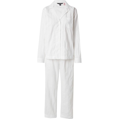 Lauren Ralph Lauren Пижама бяло, размер XS
