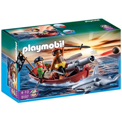 Playmobil Пиратска лодка с акула Playmobil 5137 (290698)