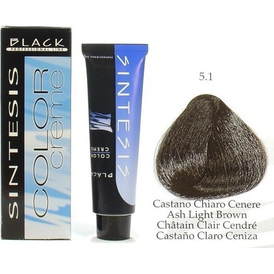 Black Sintesis Color Creme 5-1 popolavo svetlo hnedá 100 ml