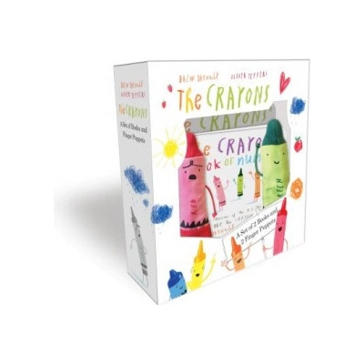 Crayons: A Set of Books and Finger Puppets