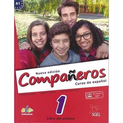 Compaňeros 1 - Alumno+licencia Digital nuevo Edicón – Castro Francisca