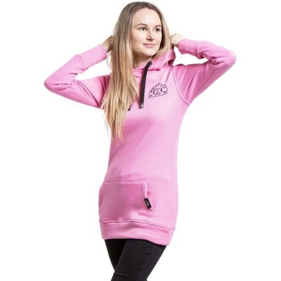 Meatfly dámská mikina Jinx Deep Pink růžová