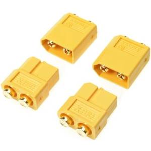 Revtec Позлатен конектор xt-60pb (2 двойки)