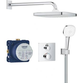 GROHE Grohtherm Душ гарнитура за вграждане Tempesta 250 Cube (34871000)