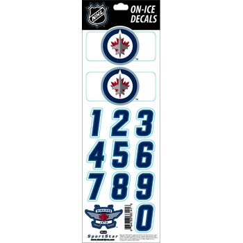 Sportstape ALL IN ONE HELMET DECALS - WINNIPEG JETS