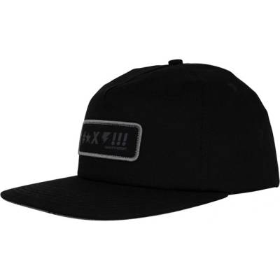 INDEPENDENT Exclamation Snapback Unstructured Hat Black 154825