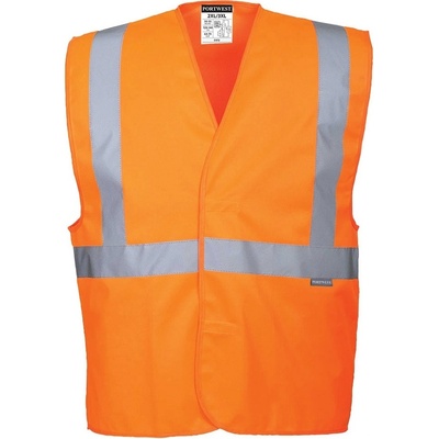 Portwest C472 HI-VIS reflexná vesta reflexná oranžová