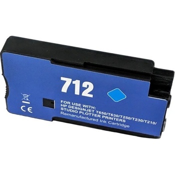 Compatible съвместими касети pro HP 712 3ED67A циан (cyan) (3ED67A)