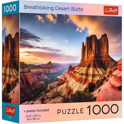 Trefl - Puzzle Breathtaking Desert Butte - 1 000 piese