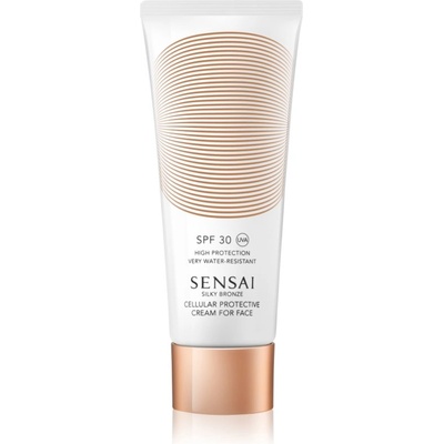 SENSAI Silky Bronze Cellular Protective Cream крем за загар против бръчки SPF 30 50ml