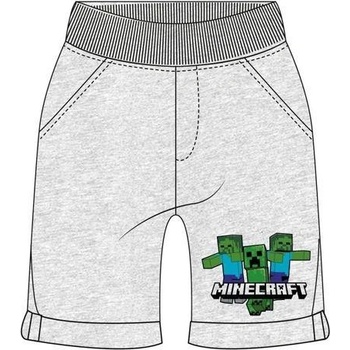 Šortky bermudy Minecraft šedé