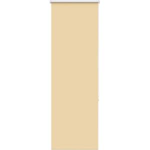 vidaXL Ролкова щора Blackout Бежова 60x150 cm Ширина на плата 55, 7 cm (4010730)