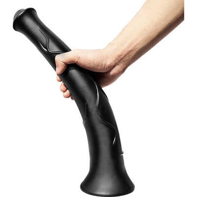 SuperLove Giant Horse Dildo Black – Zboží Dáma