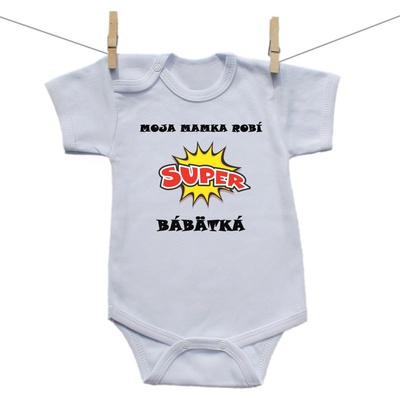Body s krátkym rukávom Moja mamka robí super bábätká