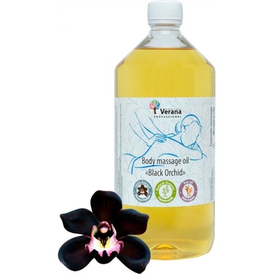 Verana rastlinný Masážny olej Čierna orchidea 1000 ml