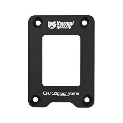 Thermal Grizzly Контактна рамка Thermal Grizzly CPU Contact Frame, За LGA 1700, Алуминий, Черен (TG-CF-i13G)