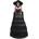 Devil fashion дамска рокля DEVIL FASHION - Black Gothic Sexy Retro - SKT22401
