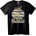 NOONEBRAND Тениска Обичам Големи Елени - 2XL, Black
