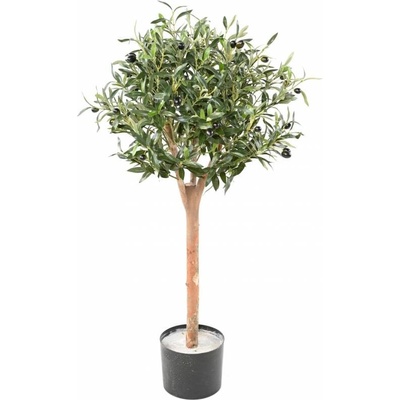 Umelý strom Olivovník prírodný kmeň, 110cm