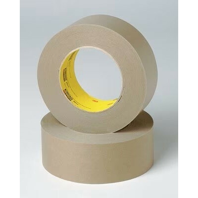3M 2517 Flatback priemyselná papierová páska 24 mm x 55 m x 0,16 mm svetlohnedá
