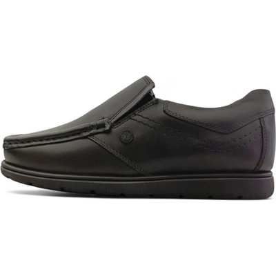 Pretty Green Обувки Pretty Green Kids' Waltham Moc Toe Formal Shoes - Black