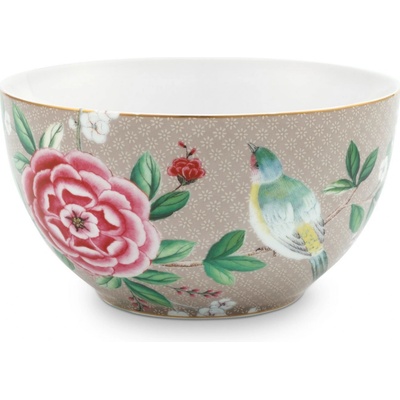 Pip Studio Blushing Birds miska khaki 15cm