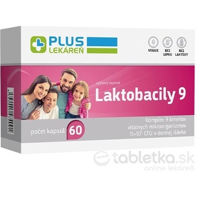 Med Pharma Laktobacily 9 60 kapsúl