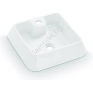Bathco 4003 - Мивка за плот GALICIA 40x40 cm порцелан/бяла (BO0028)