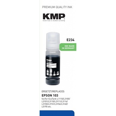 Atrament KMP Epson 103 Black - kompatibilný