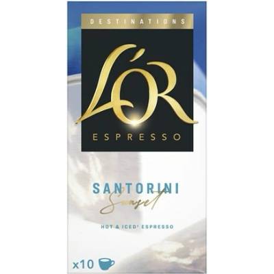 L'OR Santorini kapsule kávové 10 ks