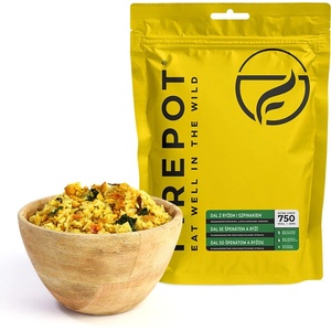 Firepot Дал със спанак и ориз XL, 200 г (PL-DAL-XL-YELL)